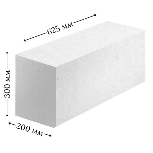 Газоблок Цемрос 625×300×200 (50 шт/поддон) Газоблок Цемрос 625×300×200 (50 шт/поддон)